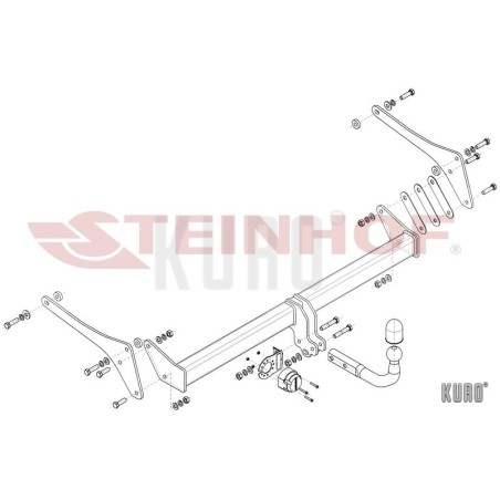 Steinhof Hak holowniczy Dacia Jogger SUV 2021-