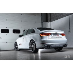 Milltek Audi S3 8V 2.0 TSI Cat-back Resonated (EC)