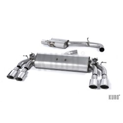Milltek Audi S3 8V 2.0 TSI Cat-back Resonated (EC)