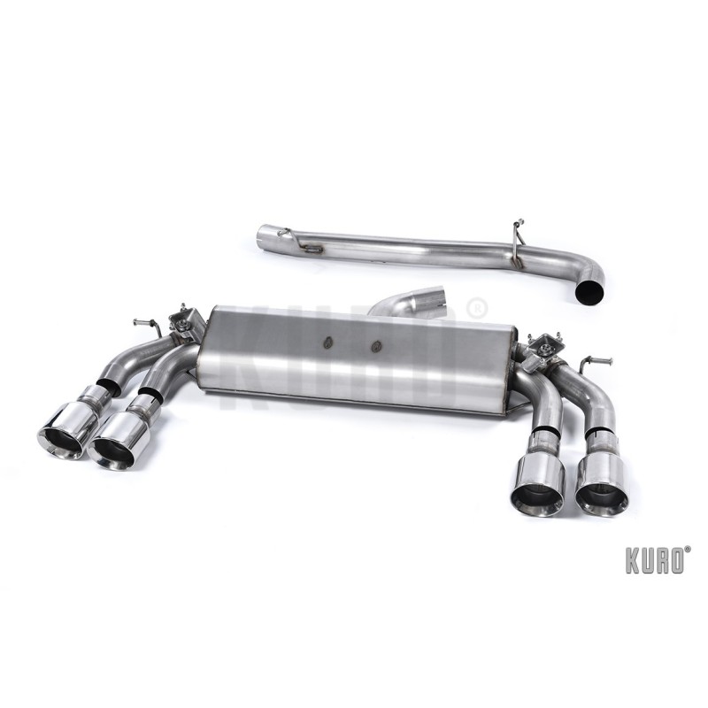 Milltek Audi S3 8V Sportback  2.0 TSI GPF-back Non-resonated
