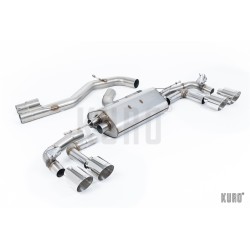 Milltek Audi S3 8Y Sportback 2.0 TSI GPF-back Non-resonated