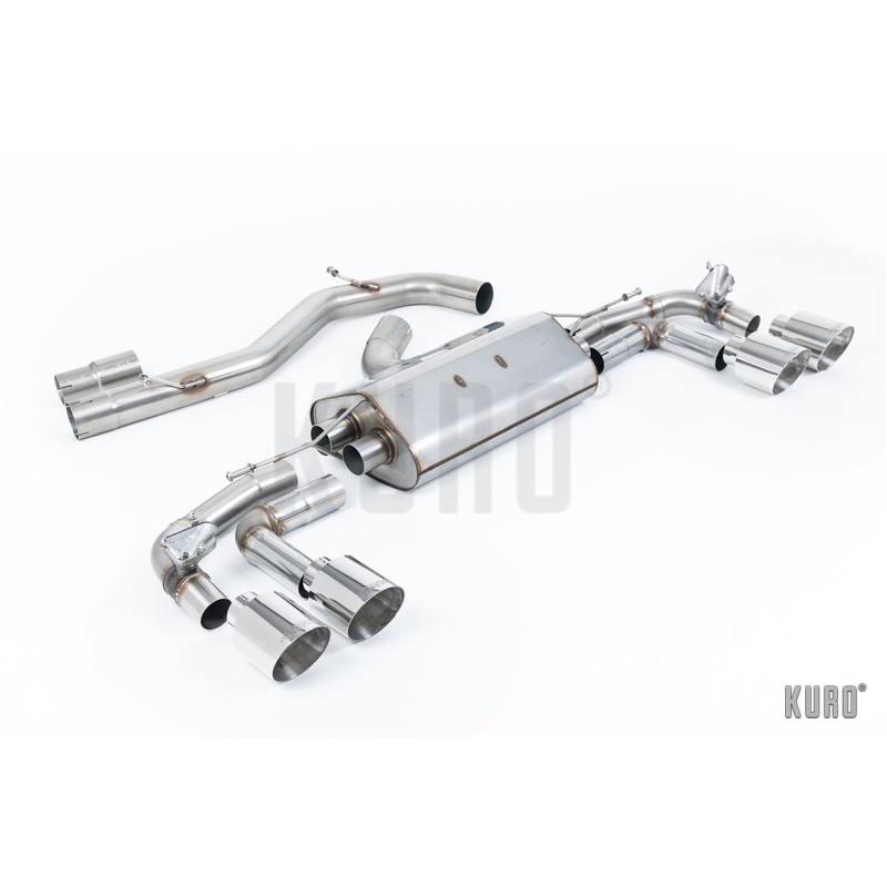 Milltek Audi S3 8Y Sportback 2.0 TSI GPF-back Non-resonated