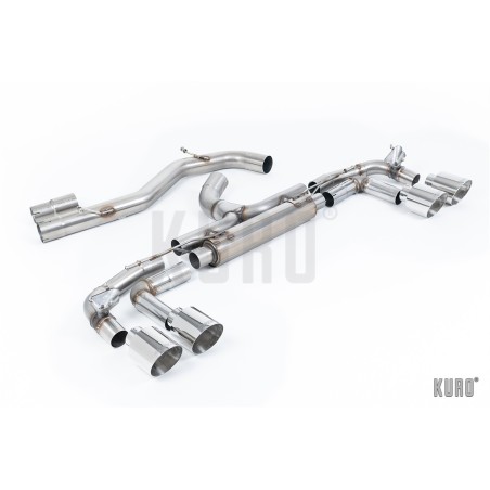 Milltek Audi S3 8Y Sportback 2.0 TSI GPF-back RACE
