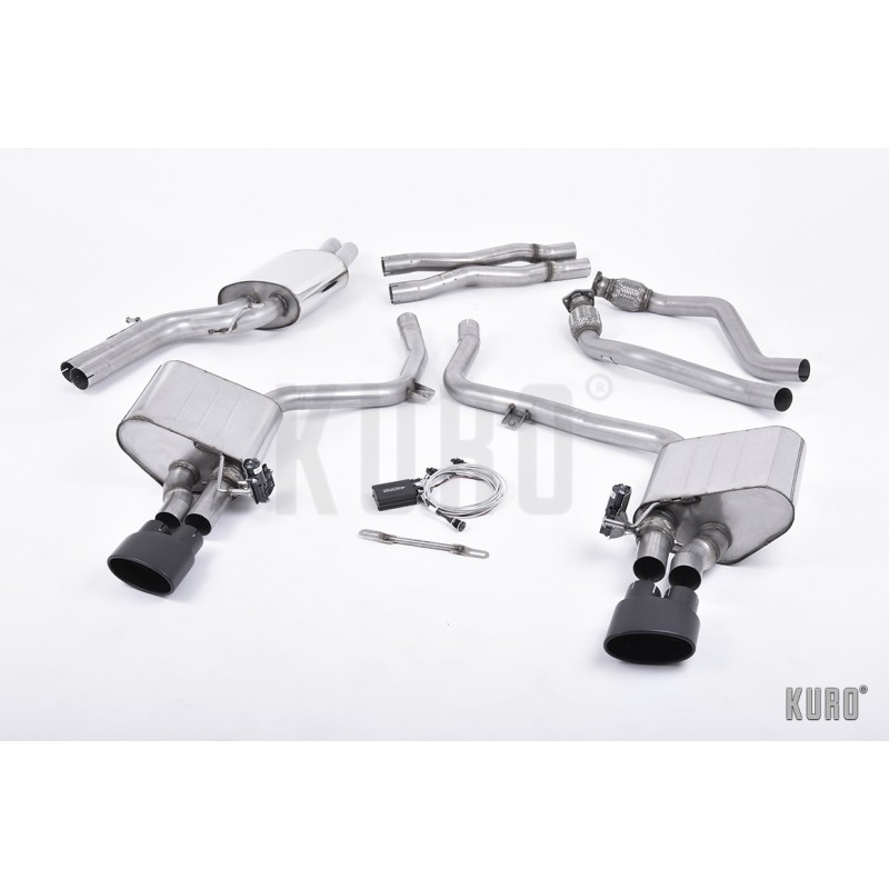 Milltek Audi S4 / S5 Sportback B8 3.0 TFSI Cat-back ValveSonic