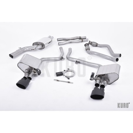 Milltek Audi S4 / S5 Sportback B8 3.0 TFSI Cat-back ValveSonic