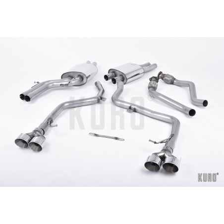 Milltek Audi S4 / S5 Sportback B8.5 3.0 TFSI Cat-back Race