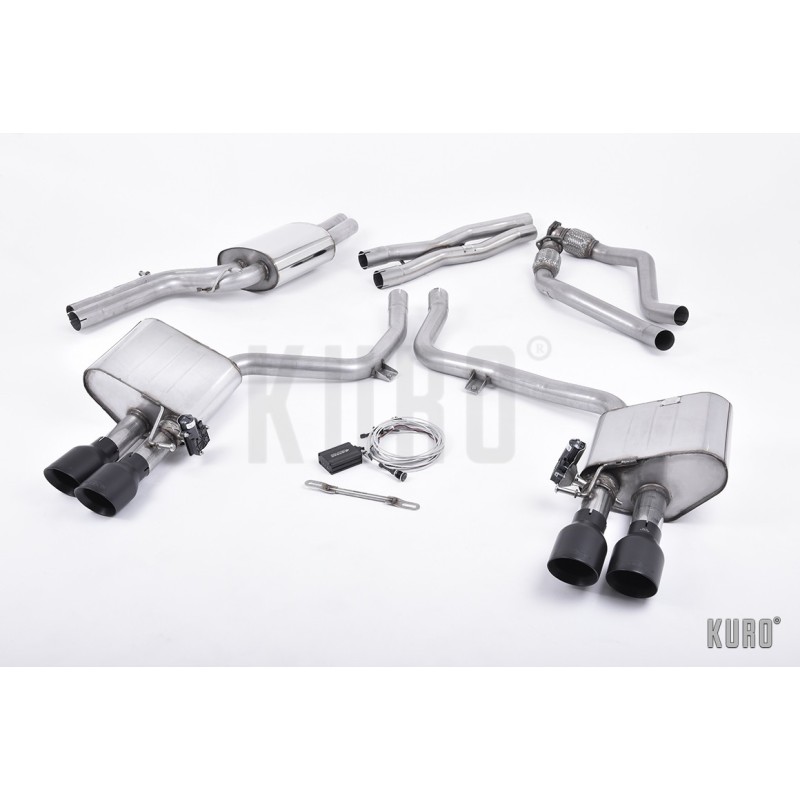Milltek Audi S4 / S5 Sportback B8.5 3.0 TFSI Cat-back ValveSonic