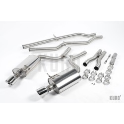 Milltek Audi S4 B6 4.2 V8 Cat-back Non-resonated