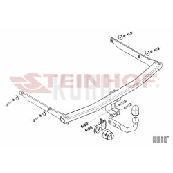 Steinhof hak holowniczy Mazda 3 BK/BL 2003-2014