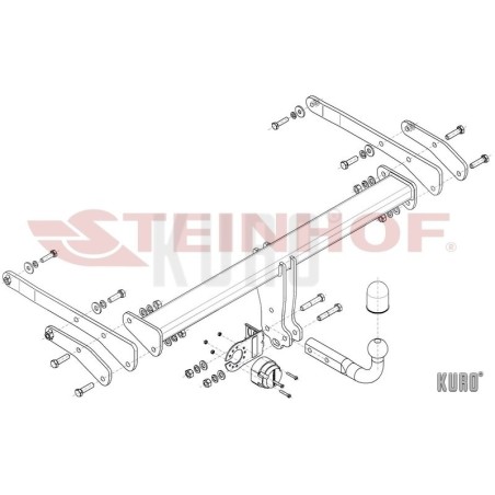 Steinhof hak holowniczy Audi Q5 III 2025-