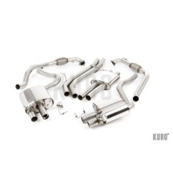 Milltek Audi S4 B9 3.0 TFSI Cat-back Resonated (EC)