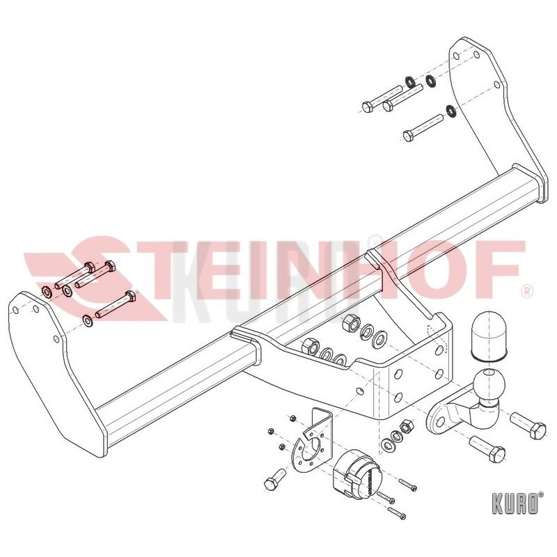 Steinhof hak holowniczy Maxus EV30 2019-