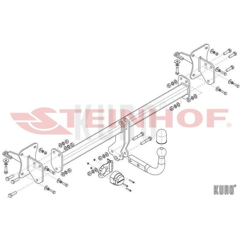 Steinhof hak holowniczy MG 3 06.2024-