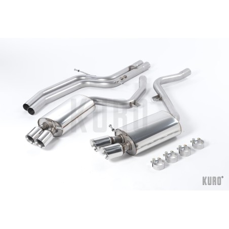 Milltek Audi S5 B8 4.2 FSI Cat-back Non-resonated