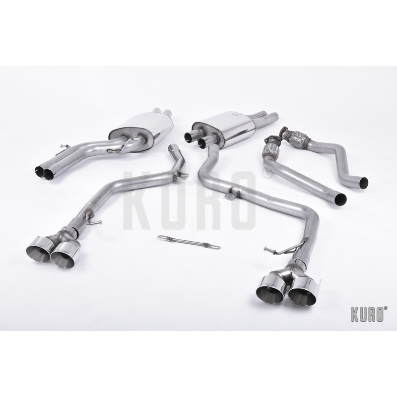 Milltek Audi S5 Coupe/Cabrio B8.5 3.0 TFSI Cat-back Race