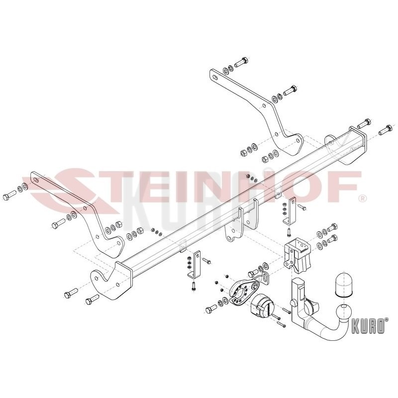 Steinhof hak wypinany Dacia Logan III 2021-