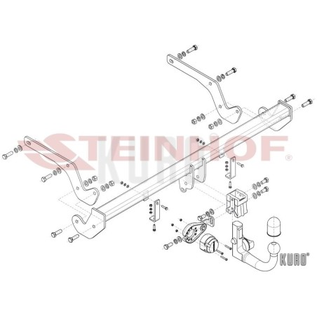 Steinhof hak wypinany Dacia Logan III 2021-