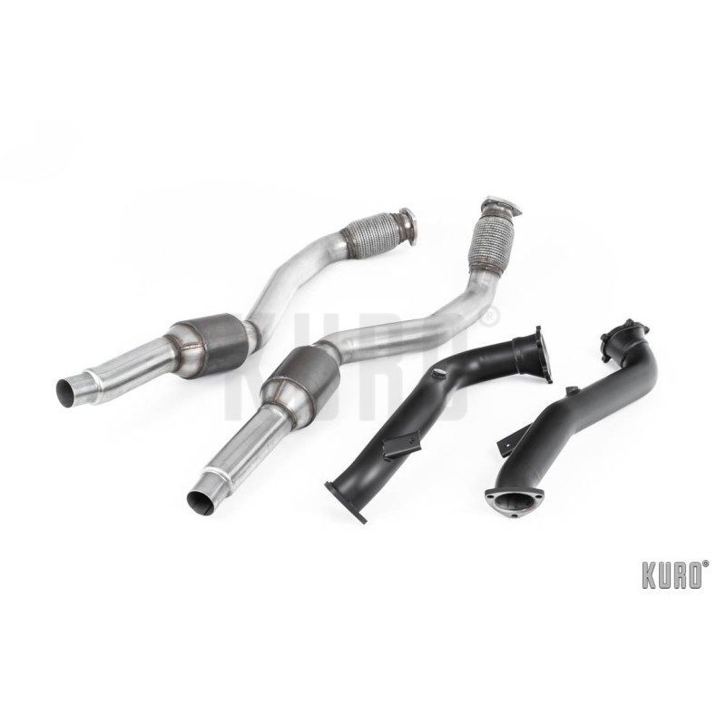 Milltek Audi S6 4.0 TFSI C7 quattro Downpipe ze sportowym katalizatorem Hi-Flow