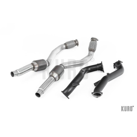 Milltek Audi S6 4.0 TFSI C7 quattro Downpipe ze sportowym katalizatorem Hi-Flow