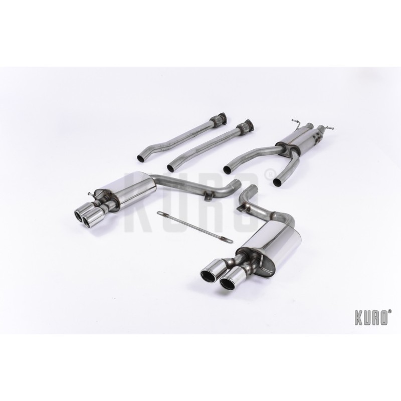 Milltek Audi S6 C6 5.2 FSI Cat-back Road+