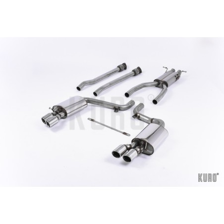 Milltek Audi S6 C6 5.2 FSI Cat-back Road+