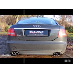 Milltek Audi S6 C6 5.2 FSI Cat-back Road+