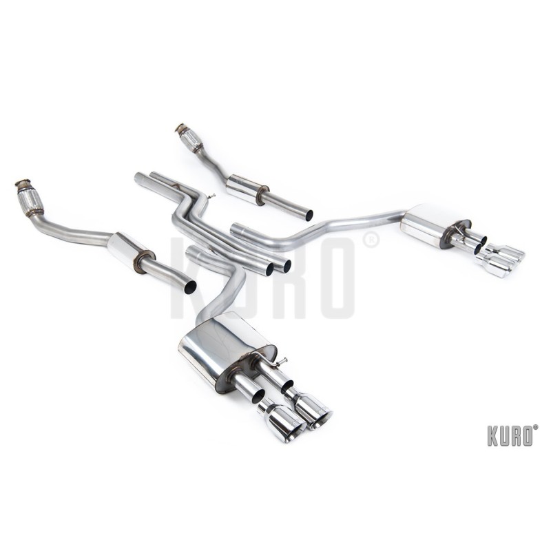 Milltek Audi S6/S7 C7 4.0 TFSI Cat-back Non-resonated