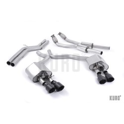 Milltek Audi S6/S7 C7 4.0 TFSI Cat-back Non-resonated ValveSonic