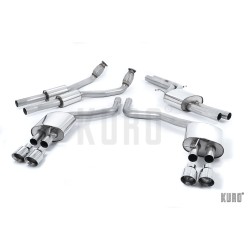 Milltek Audi S6/S7 C7 4.0 TFSI Cat-back Resonated (EC)