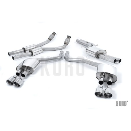 Milltek Audi S6/S7 C7 4.0 TFSI Cat-back Resonated (EC)