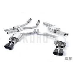 Milltek Audi S6/S7 C7 4.0 TFSI Cat-back Resonated (EC)