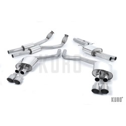 Milltek Audi S6/S7 C7 4.0 TFSI Cat-back Resonated (EC)