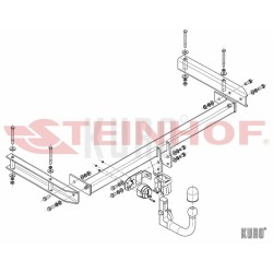 Steinhof hak holowniczy Audi A6 Allroad (C6) 2006-2011
