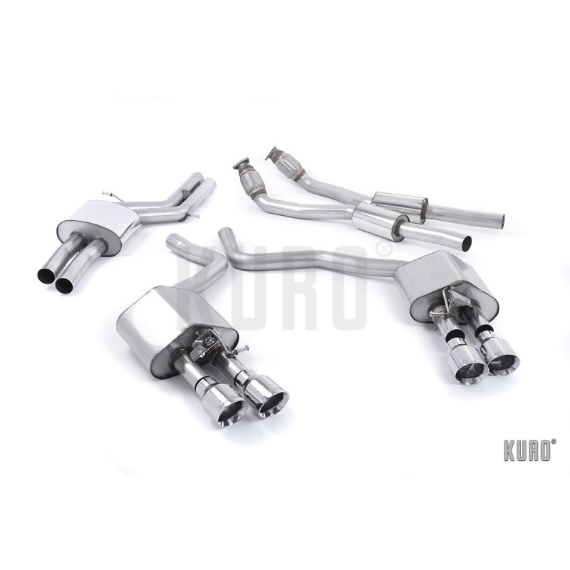 Milltek Audi S6/S7 C7 4.0 TFSI Cat-back Resonated ValveSonic
