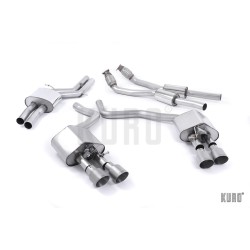 Milltek Audi S6/S7 C7 4.0 TFSI Cat-back Resonated ValveSonic