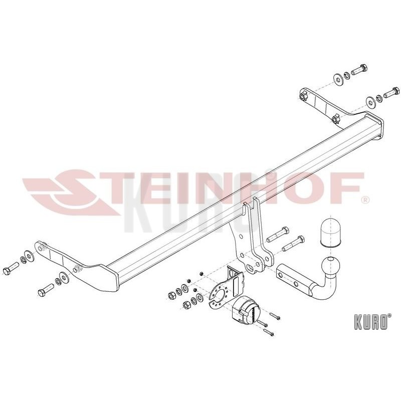 Steinhof hak holowniczy SEAT Ibiza V 2017-