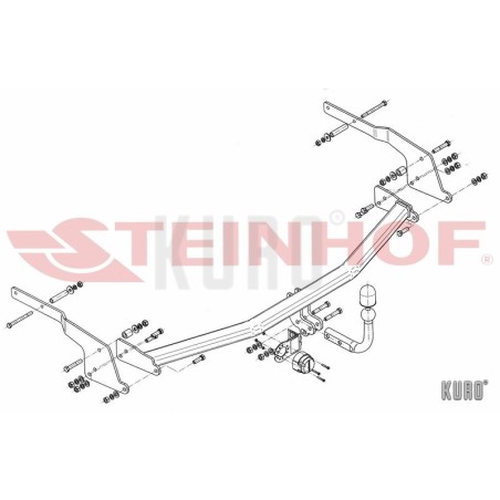 Steinhof hak holowniczy Renault Espace IV 2002-2014