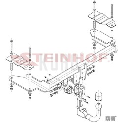 Steinhof hak holowniczy Opel Vectra C 2002-2008