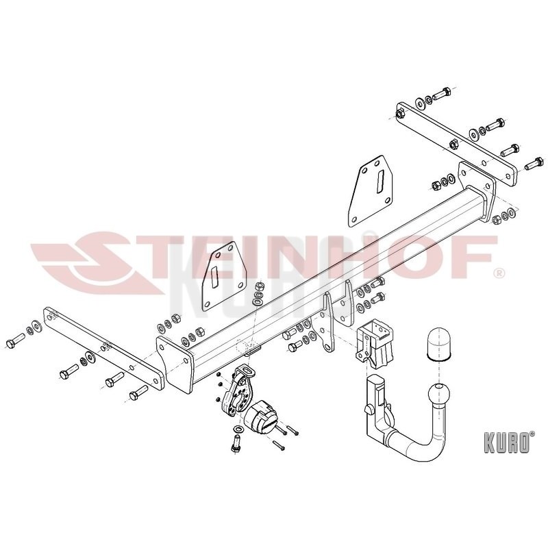 Steinhof hak holowniczy Toyota Corolla (E21) Hatchback 2019-