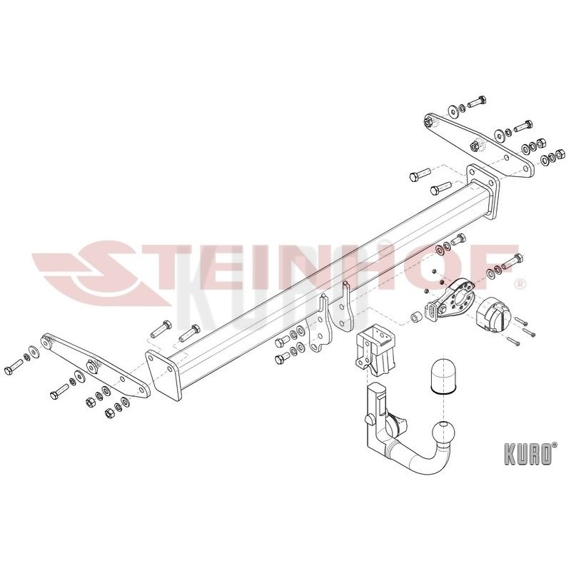 Steinhof hak holowniczy Volvo XC40 2018-