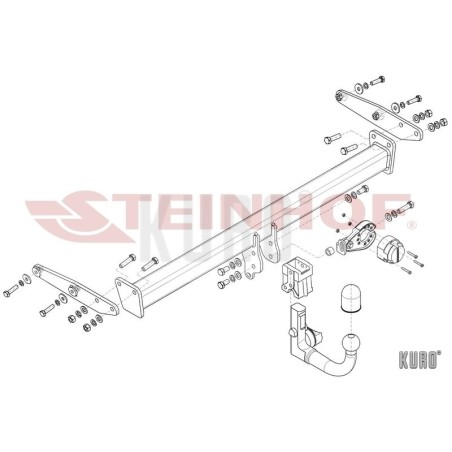 Steinhof hak holowniczy Volvo XC40 2018-