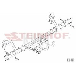 Steinhof hak holowniczy Opel Combo E / Life 2018-