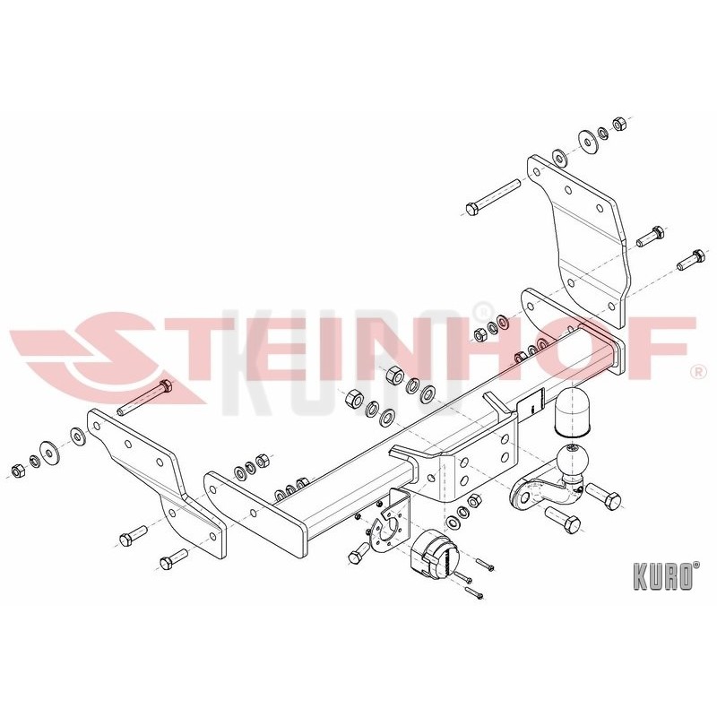 Steinhof hak holowniczy Ford Transit 2000-2013