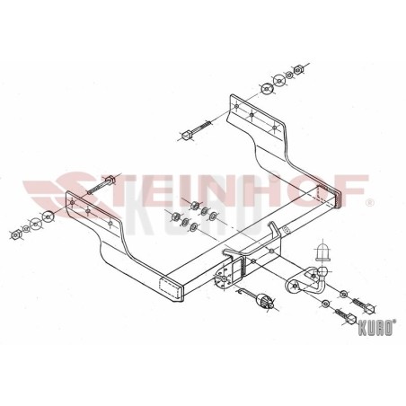 Steinhof hak holowniczy Ford Transit 2000-2013