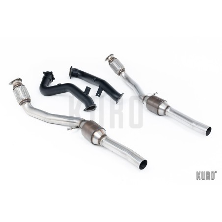 Milltek Audi S8 D4 4.0 TFSI Downpipe ze sportowym katalizatorem