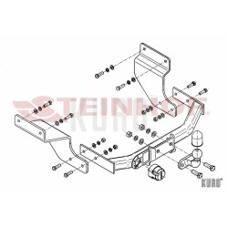 Steinhof hak holowniczy Ford Transit Connect 2003-2013