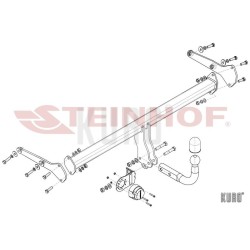 Steinhof hak holowniczy Ford Ka+ 2016-