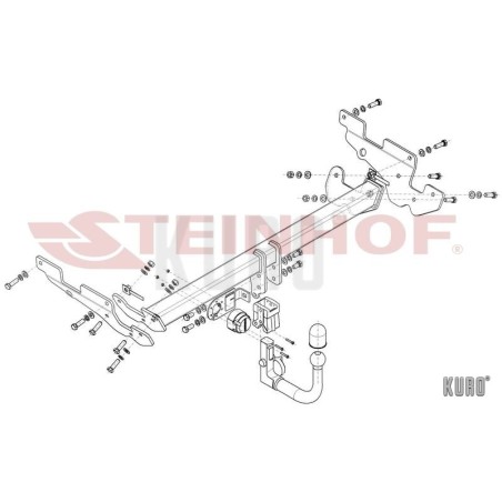 Steinhof hak holowniczy Mazda CX-5 KF 2017-2026