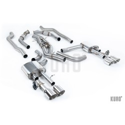 Milltek Audi S8 D5 4.0 TFSI GPF-back Non-resonated