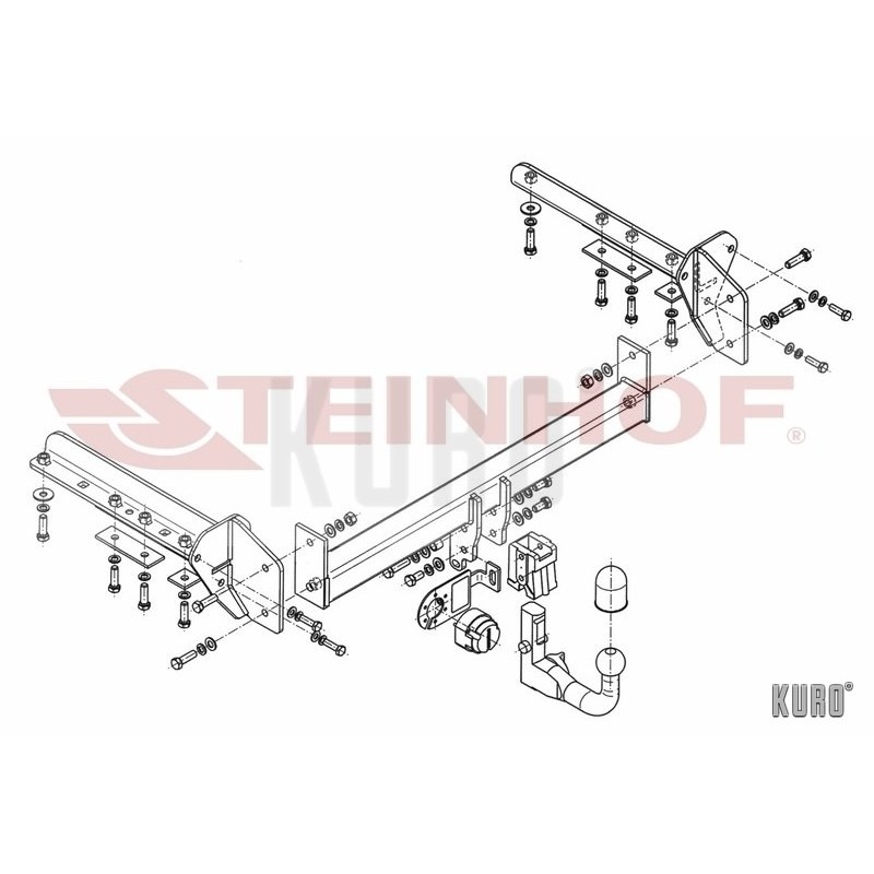 Steinhof hak holowniczy Subaru Forester SJ 2013-2019